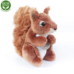Rappa Plush veverita sezuta, 18 cm, ECO-FRIENDLY (968738)
