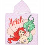  Disney Hercegnők Ariel strand törölköző poncsó 60x120 cm (Fast Dry) (ARJ1628661B)