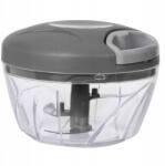 Excellent Houseware Kézi Hagyma- És Zöldségaprító, Daráló, Vágó 13 x 9 cm Szürke (170484170-grey)