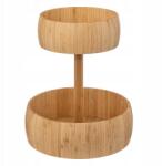 5five Simply Smart Patera Gyümölcsöknek bambusz 2 szintes barna Ø 29cm (189706)