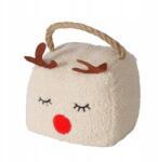 Boltze Ütköző Ajtó Súlyzó Plüss Bézs Karácsonyi Rénszarvas Motívum 1 Kg (2048038)