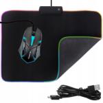 DUNMOON Gamer egérpad Rgb Led háttérvilágítás (12541)
