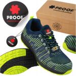 ProofSafety Női Munkavédelmi Félcipő SP1 Esd 37-ES Méret Proof Matrica (Buty Robocze Damskie LUX 37)