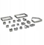 5five Mézeskalács Formák Rozsdamentes Acél 18 Db-os Szett Ezüst Karácsonyi (204677-JJA)