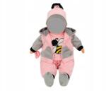 ADAR Babaruha 45CM Bobas Ruha Szett Babáknak Méhecske Rózsaszín (5901271580732)