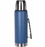 Excellent Houseware Kék Rozsdamentes Acél Termosz Kültéri Használatra Pohárral 6 Órás 1000 ML (8719987604164)