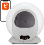 KittyTech Tuya SilentPurr automata öntisztító macska alomtálca szürke KittyTech (KT2100AW-G)