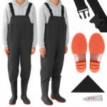  Magas Horgászcsizma Horgász Nadrág Vállpánt Férfi Gumis Nadrág 42-ES (5906700653032)