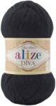 alize Diva fonal 60 - Fekete