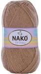  Nako Elit baby bolyhosodásmentes fonal 00974 - Világos barna
