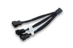 EKWB EK-Cable Y-Splitter 3-Fan PWM Black (10cm) /3831109867914/