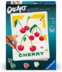 Ravensburger Jucarie creativa Ravensburger Set pictura pe numere CreArt - Cirese (25514)