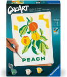 Ravensburger Jucarie creativa Ravensburger Set pictura pe numere CreArt - Piersici (25517)