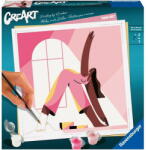 Ravensburger Jucarie creativa Ravensburger Set de colorat pe numere, Ravensburger, Yoga, 12+ (23668)