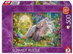 Schmidt Spiele Puzzle Schmidt Puzzle Schmidt 500 de piese - Călătorie de vis cu un unicorn (59718) (59718) Puzzle