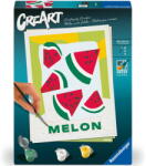 Ravensburger Jucarie creativa Ravensburger Set pictura pe numere CreArt - Pepene (25516)