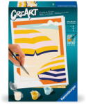 Ravensburger Jucarie creativa Ravensburger Set pictura pe numere, Ravensburger, timpuri insorite, vopsele acrilice, 30x40cm (23900)