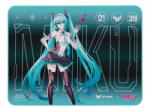 ASUS Mouse pad Asus gaming TUF gaming P1 Hatsune Miku, turcoaz, 360x260mm, material textil, cauciuc (90MP04C0-BPUA00) Mouse pad