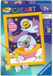 Ravensburger Jucarie creativa Ravensburger CreArt - animals in space, painting (23991)