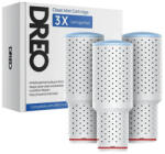 DREO Cartușe purificatoare pentru umidificatorul de aer DREO 420S, 3 bucăți, ioni de argint, sistem de purificare cu trei straturi, alb (ded110543)