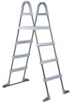 Mountfield Azuro Deluxe grafit medence létra ülőlappal, 2 x 4 lépcsőfok - 125cm (3EXX0738)