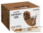 SORBOS ядливи плодови сламки КАФЕ (200бр. )