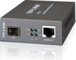 TP-Link Switch media convertor TP-Link, 2 porturi (1xSFP Gigabit, 1x10/100/1000 Mbps (RJ-45)), 1000Base-T to 1000Base-SX/LX/LH, SFP, montabil in sasiu (MC220L) - freshit