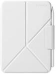 PITAKA Husa Pitaka MagEZ Folio 2, iPad Mini 6/ Mini A17 Pro, Alb (FIM2402) - freshit