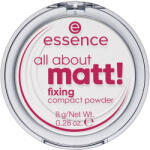 Essence Фиксираща компактна пудра All About Matt, 8 g