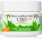 Bione Cosmetics Cannabis CBD tápláló krém az arcra és a testre CBD-vel 260 ml