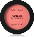Catrice Soft Blur Powder Brush púderes arcpír matt hatással árnyalat 040 Pink Positive 5 g