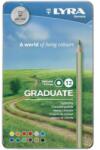 LYRA Graduate Graphite színes ceruzák, 12 szín/fém doboz (LR-002871120)