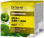 Dr. Santé Arckrém, Dr. Sante Sebocontrol, éjszakai, Cica és Cink, AHA, 50 ml (171469)