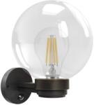 Brilagi - Aplica de perete pentru exterior cu senzor HARBOR 1xE27/40W/230V IP33 antracit/sticlă clară (BG3645)