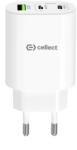 Cellect Hálózati gyorstöltő adapter 45W fehér (MTCB-PD45W-W)