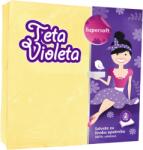 Violeta szalvéta 2 rétegű 25 db 38x38 cm Sárga - shoperia