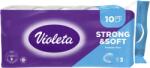 Violeta toalettpapír 3 rétegű 10 tekercs Strong&Soft - illatmentes