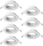 EGLO Süllyesztett lámpa keret, 7 darabos - Agulo Eglo 75852, 7xGU10 foglalattal, 220-240 V, IP20/IP23 (75852)