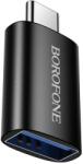 BOROFONE Adapter BV26C - Type C - USB - fekete
