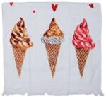 Clayre & Eef Konyhai kéztörlő 40x66cm pamut, Frosty and Sweet (CTFAS)