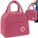 PrzydaSie. pl Hőszigetelt ételhordó táska, PrzydaSie, vízálló, kompakt, rózsaszín (11016)