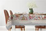 Eurofirany Virágmintás gobelin asztalterítő Szürke 140x180 cm +/-5% (406250)