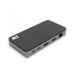 ACT USB-C 4K MST notebook dokkoló (AC7093) (AC7093)