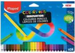 Maped Színes ceruza készlet, háromszögletű Color Peps 24 db-os (IMA861601)