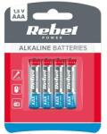 Rebel Alkáli Elem REBEL LR03 4 db (LEC-BAT0060B) (L102248)