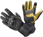 Cappa Racing Sochi motoros bőrkesztyű, fekete/sárga, XL (04993)