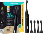 happybrush Eco Vibe 3 Szónikus Elektromos Fogkefe Fekete