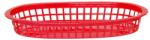 Hendi Cos de paine oval, Hendi, Rosu, 6 buc, 275x175x(H)38mm, DNH426319 (DNH426319)
