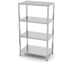 Hendi Raft 4 polite, pregatit pentru asamblare, Hendi, Kitchen Line, 1000x600x(H)1800mm, DNH812556 (DNH812556) Raft