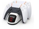 DOBE Playstation 5 Dual Sense/Edge dupla töltőállomás - fehér (TP5-0515)